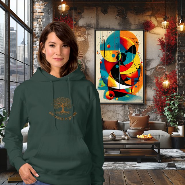 Förankrad i Naturens Livsträd – Kopparaccent T Shirt (Skapare uppladdad)