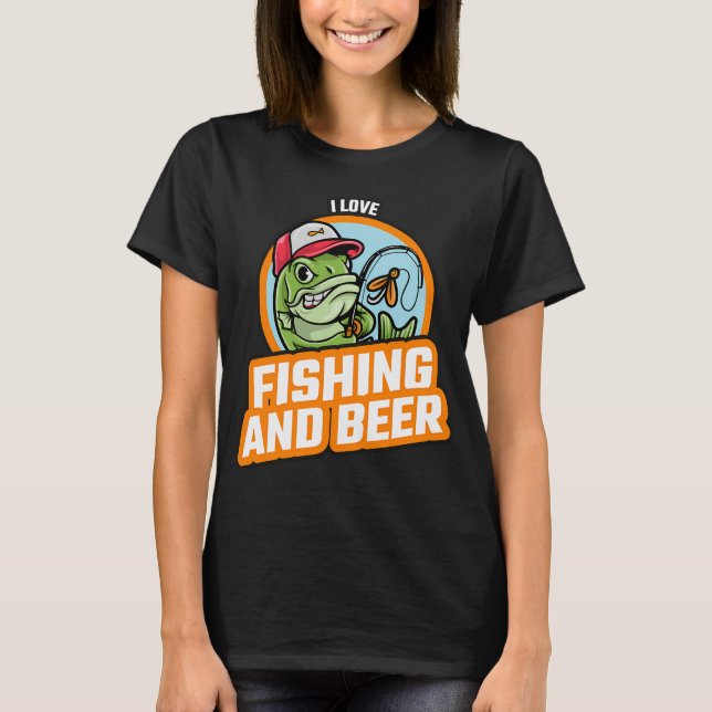 Förankrad med fenan t shirt (Framsida)