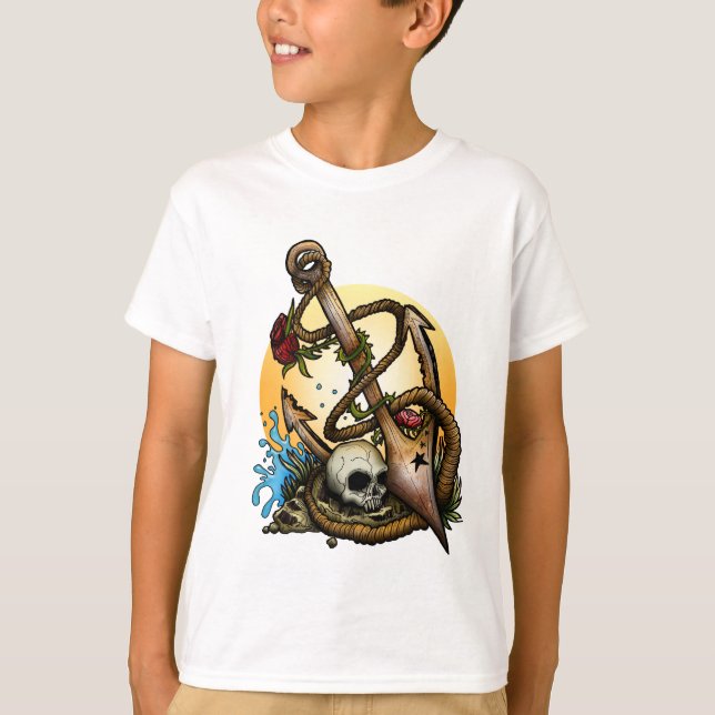 Förankrad T-shirt (Framsida)