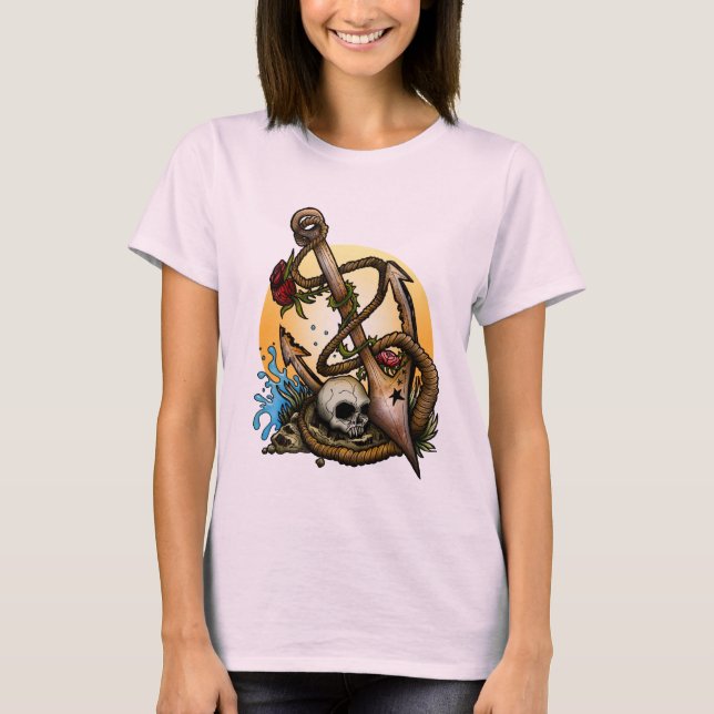 Förankrad Tee (Framsida)