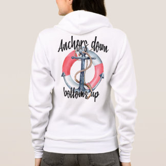 Förankrar nedåt Grund uppåt T Shirt