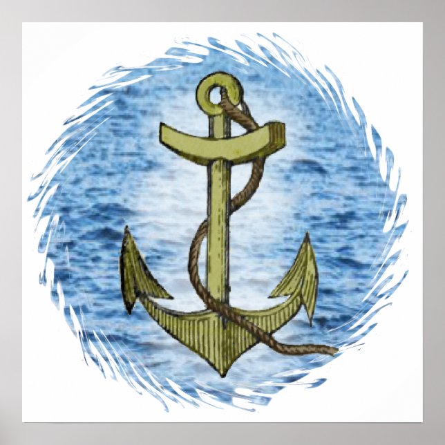 Förankrat 20X20 Poster (Framsidan)