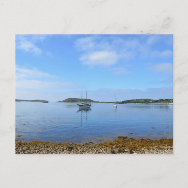 Förankring i scillies vykort (Framsida)