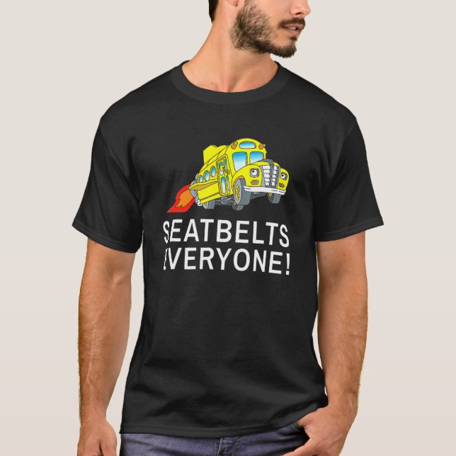Förardrivrutin för Magic School Buss T Shirt (Framsida)