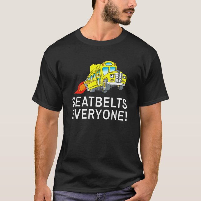Förardrivrutin för Magic School Buss T Shirt (Framsida)