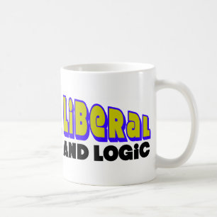 Förarga en liberal person: Använd fakta & logik! Kaffemugg