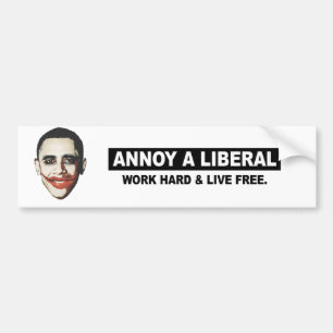 FÖRARGA EN LIBERAL PERSON. FUNGERA HÅRT OCH BO BILDEKAL