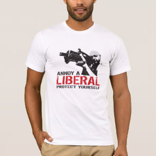 Förarga en liberal person, skydda sig Yourself T-shirt