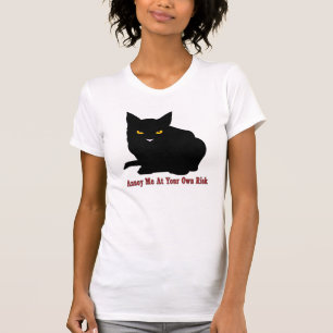 Förarga mig katten t-shirt