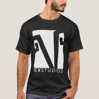 Förarga T-tröja för studiovitlogotypen Tee Shirt