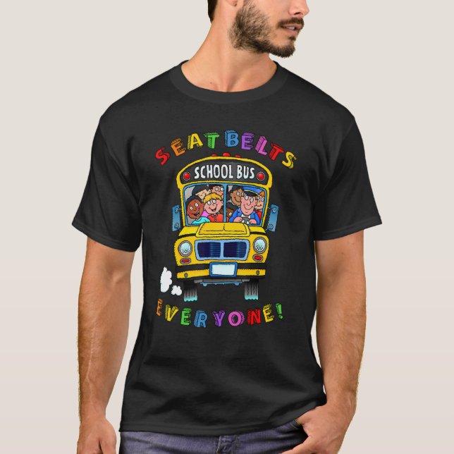Förarjobb för alla Magic School Buss per r T Shirt (Framsida)