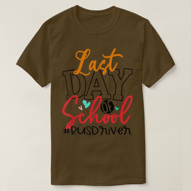 Förarlivstid för Buss förra dagen, sommartid T Shirt (Design framsida)