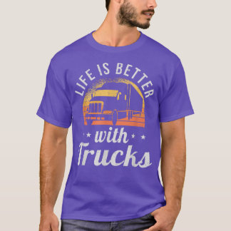 Förartransporten i Lastbilar Lastbil är bättre T Shirt