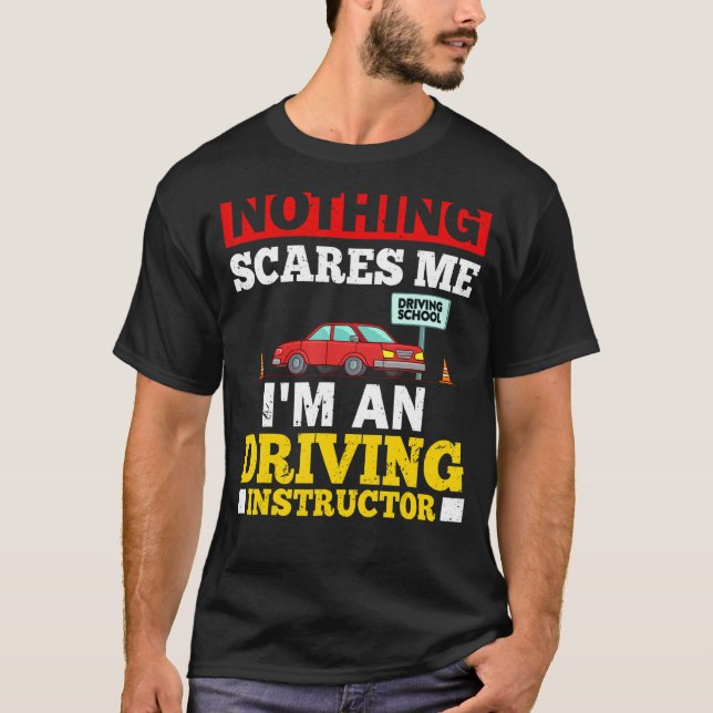 Förarutbildning för förarlärare t shirt (Framsida)