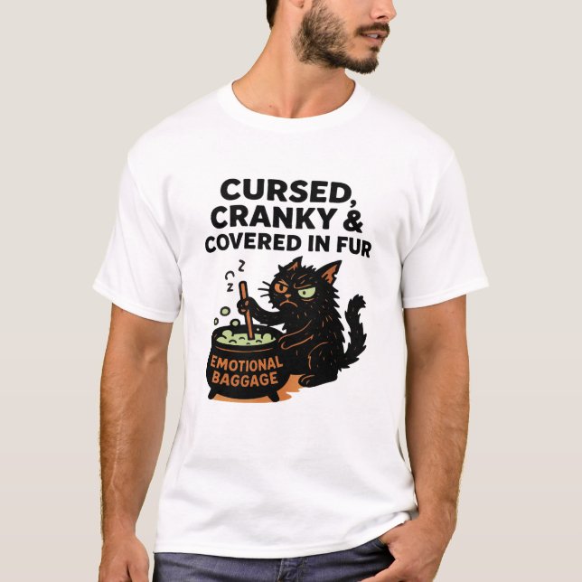 Förbannad Grinig T Shirt (Framsida)
