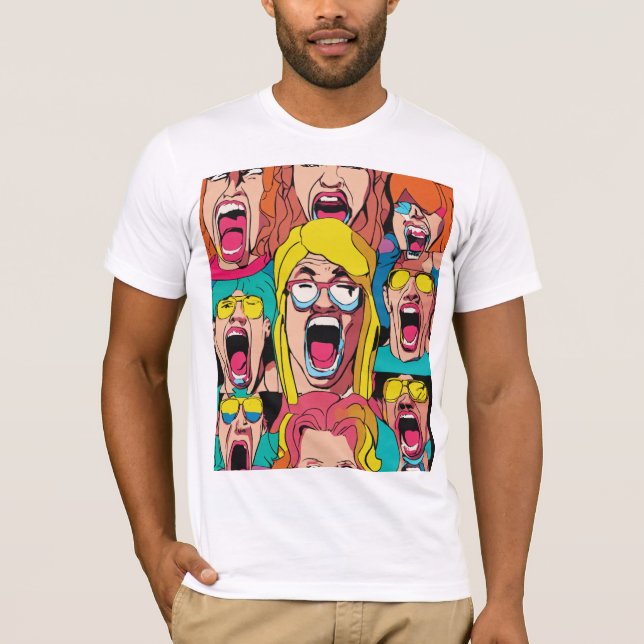 "Förbantningsmedel förenar... Morgondagen!"Tshirt! T Shirt (Framsida)