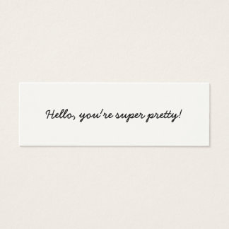 Förbättra än en kattappell litet visitkort