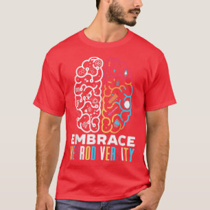 Förbättra den neurologiska mångfalden genom att fö t shirt