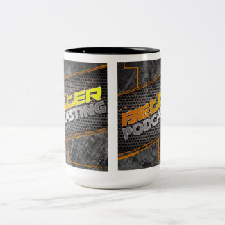 Förbättra den Podcasting muggen Två-Tonad Mugg