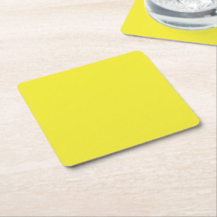 Förbättra din design med gul bakgrund underlägg papper kvadrat