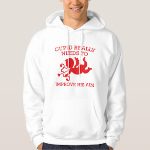 Förbättra hans mål hoodie