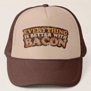 Förbättra med baconhatten truckerkeps