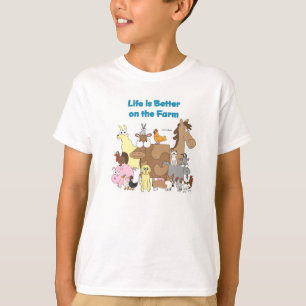 Förbättra på lantgården - ungeskjorta t-shirt