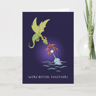 Förbättra tillsammans, draken och Narwhal Kort