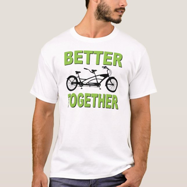 Förbättra tillsammans tee shirt (Framsida)