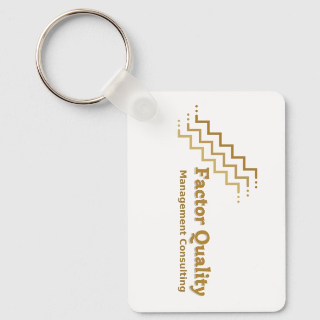 Förbättrad FQ-behålla - nyckelkedja Nyckelring (Framsida)