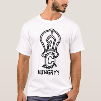 förbättrad hungrig skjorta tee shirt