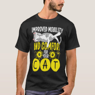 Förbättrad rörlighet och komfort för ditt kattvete t shirt
