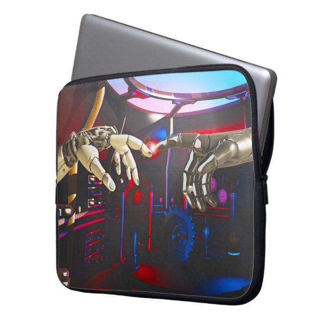 Förbättring - Neoprenelaptop sleeve (Framsidan Vänster)