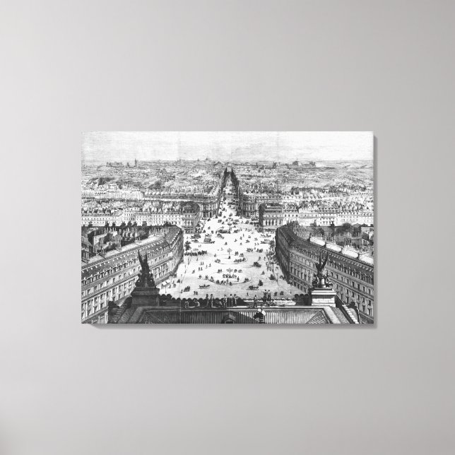 Förbättringar i Paris Canvastryck (Framsida)
