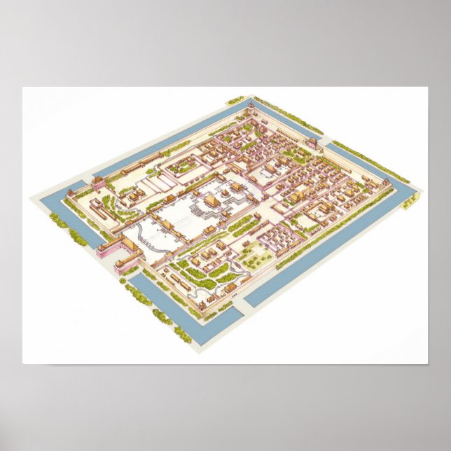 Forbbiden City Beijing Poster (Framsidan)