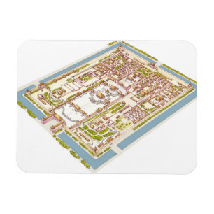 Forbbiden stad Beijing Magnet