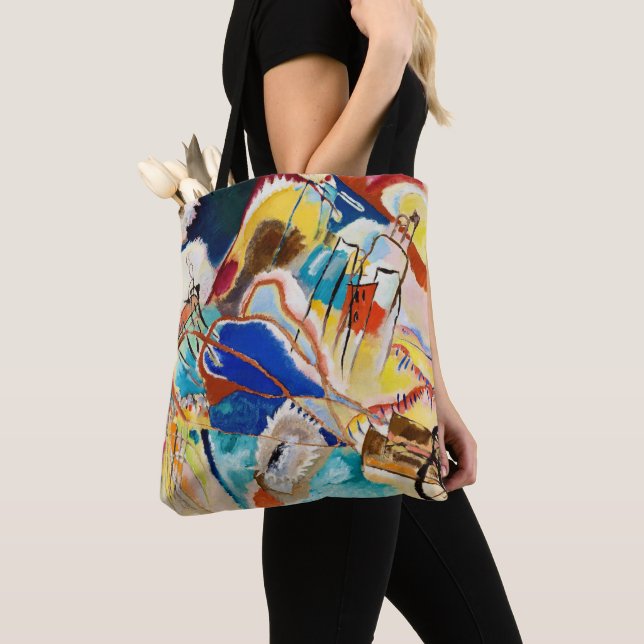 Förbehåll 30 (Kannoner) från Wassily Kandinsky Tygkasse (Närbild)