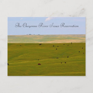 Förbehåll för Cheyenne River Sioux Vykort