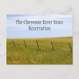 Förbehåll för Cheyenne River Sioux Vykort