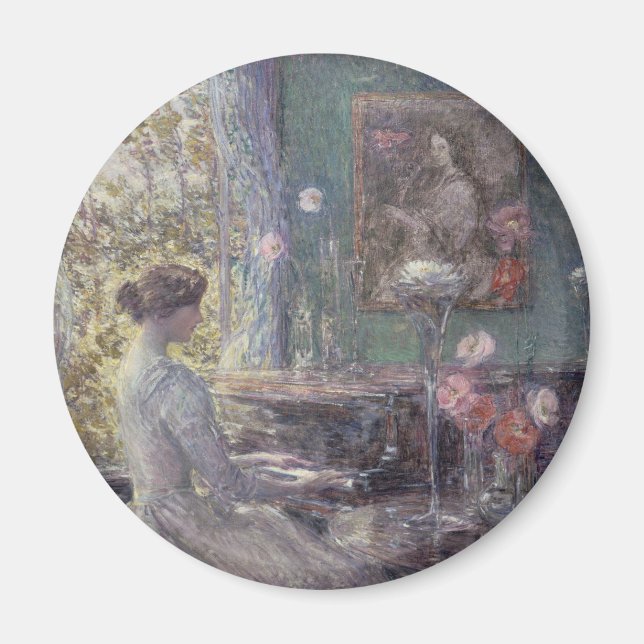 Förbehåll från Frederick Childe Hassam Magnet (Framsidan)