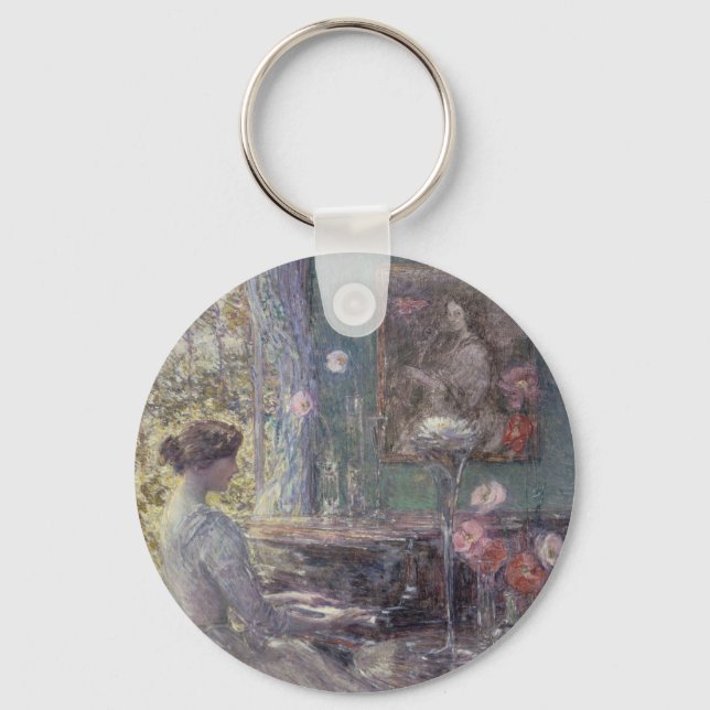 Förbehåll från Frederick Childe Hassam Nyckelring (Framsida)