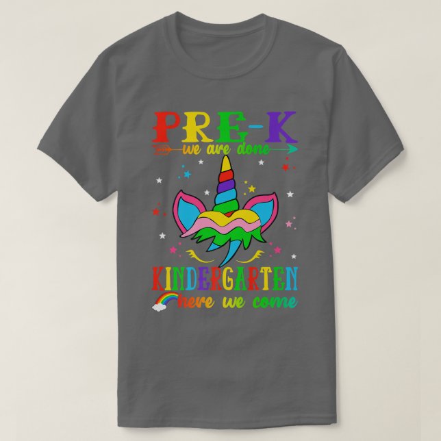 Förbered att vi är klara Kindergarten här. Vi Kom  T Shirt (Design framsida)