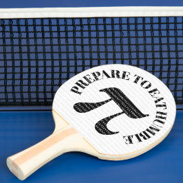 Förbered dig på att äta lite Humble Pi. Pingisracket