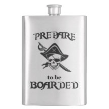Förbered dig på att bordas Black Pirat Skull