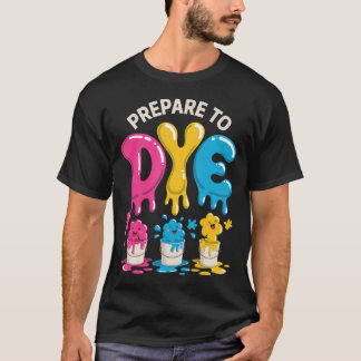 Förbered dig på att dö Fågelskratt påskägg Färgnin T Shirt