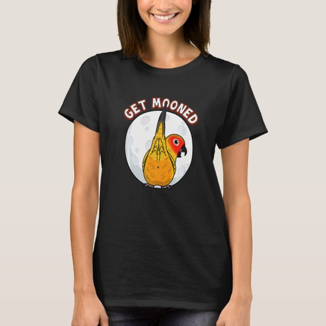Förbered dig på parrot i Sol T Shirt (Framsida)