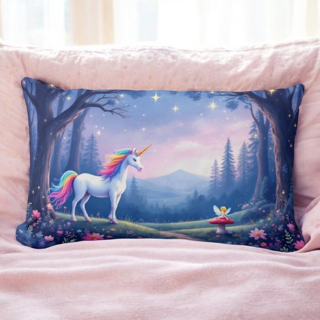 Förbered drömmarnas magi med vår Fairy Tale C Lumbarkudde (Skapare uppladdad)