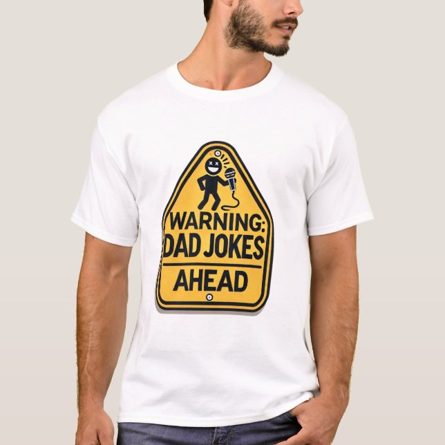 Förbered Er: Pappaskämt Närmar Sig T Shirt (Framsida)