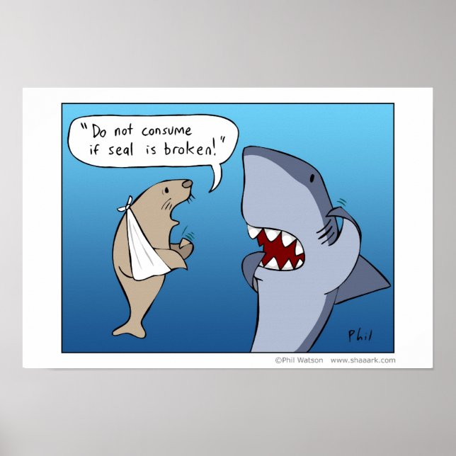 Förbered inte om förseglingen är bruten - Poster (Framsidan)