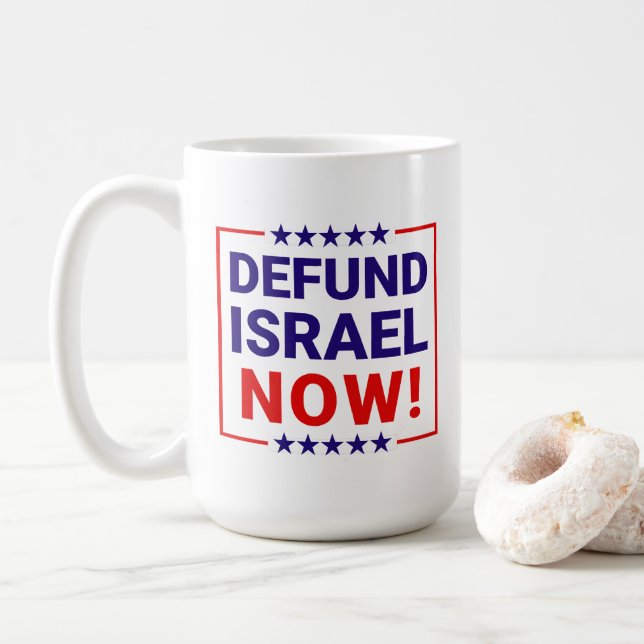 Förbered Israel nu Kaffemugg (Med munk)